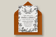 Halloween Pumpkin Wedding Suite, an Invitation Template by Knotted Design (Thumbnail 2 of 6)