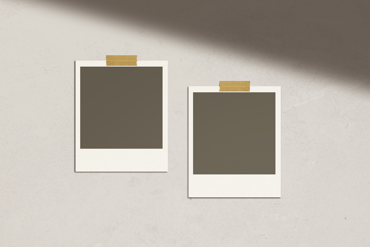 Minimalist Polaroid Photo Mockup, a Presentation Template by Art-Jek.std (Photo 2 of 3)