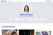 Blogg - Tailwind Theme (HTML + CSS), a HTML Template by tribo.studio (Thumbnail 5 of 7)