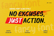 Quxag - Display Font, a Handwritten Font by productype1 (Thumbnail 2 of 10)