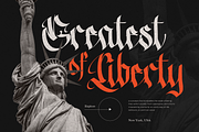 The Beastiful Modern Blackletter, a Blackletter Font by Vampstudio (Thumbnail 8 of 13)