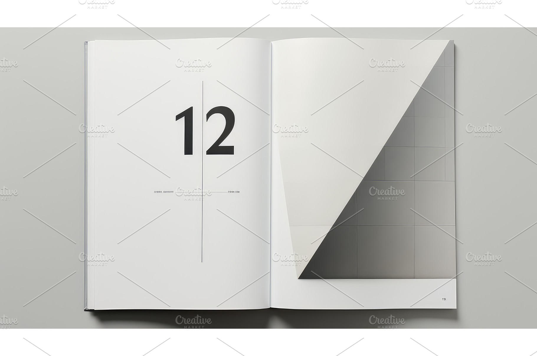elegance book layout with large, an Abstract Photo by pikepicture