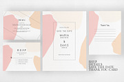Abstract Wedding Invitation Suite, an Invitation Template by Azka Creative (Thumbnail 3 of 5)