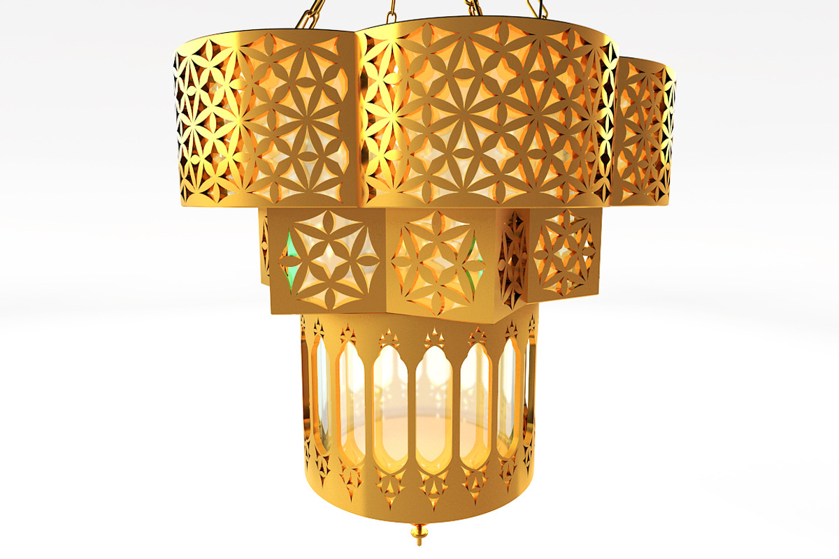 ARAB pendant lamp, a Furniture 3D Model by www.3factory.it (Photo 3 of 7)