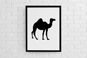 Camel Silhouette SVG, an Animal Illustration by newminddesign (Thumbnail 2 of 3)
