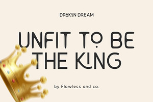 Draken Dream - Elegant Sans Duo Font