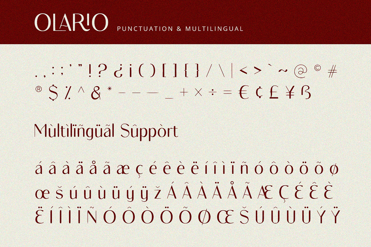 Olario - Sans Serif Font, a Sans Serif Font by Alpaprana (Photo 10 of 11)
