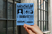 Hand Holding Blank Card Mockup, an Advertising Mockup by PopotLane (Thumbnail 3 of 5)