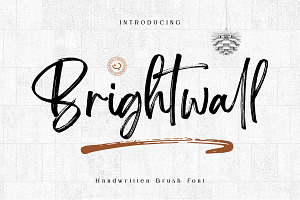 Brightwall Brush Script