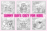 Sunny Days Cozy For Kids, a Decorative Illustration by Coco Bloom (Thumbnail 1 of 3)