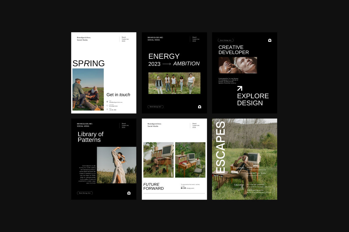 Brand Strategy / Social Media Kit, a Social Media Template by Antelope Studio (Photo 7 of 9)