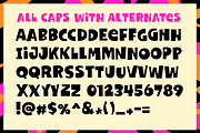 Dingus - Quirky Display Font, a Font by Haäfe & Haph (Thumbnail 3 of 4)