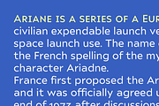 Ariana Pro font family, a Sans Serif Font by Mostardesign Type Foundry (Thumbnail 15 of 16)