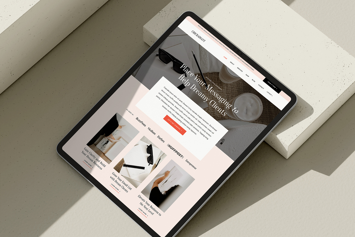 ChicRadiant WordPress Theme, a WordPress Template by Bluchic (Photo 4 of 6)