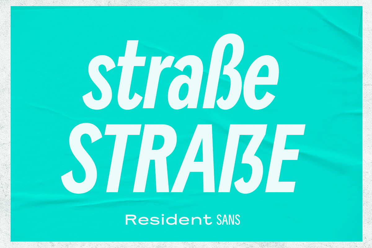 Resident Sans Serif, a Sans Serif Font by Fenotype (Photo 13 of 14)