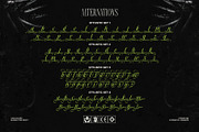 Thelly Black Typeface, a Blackletter Font by alit design (Thumbnail 8 of 17)