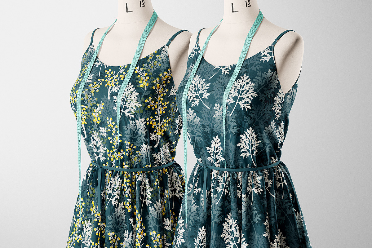 Artemisia Patterns, a Pattern Graphic by GreyLilac (Photo 4 of 11)
