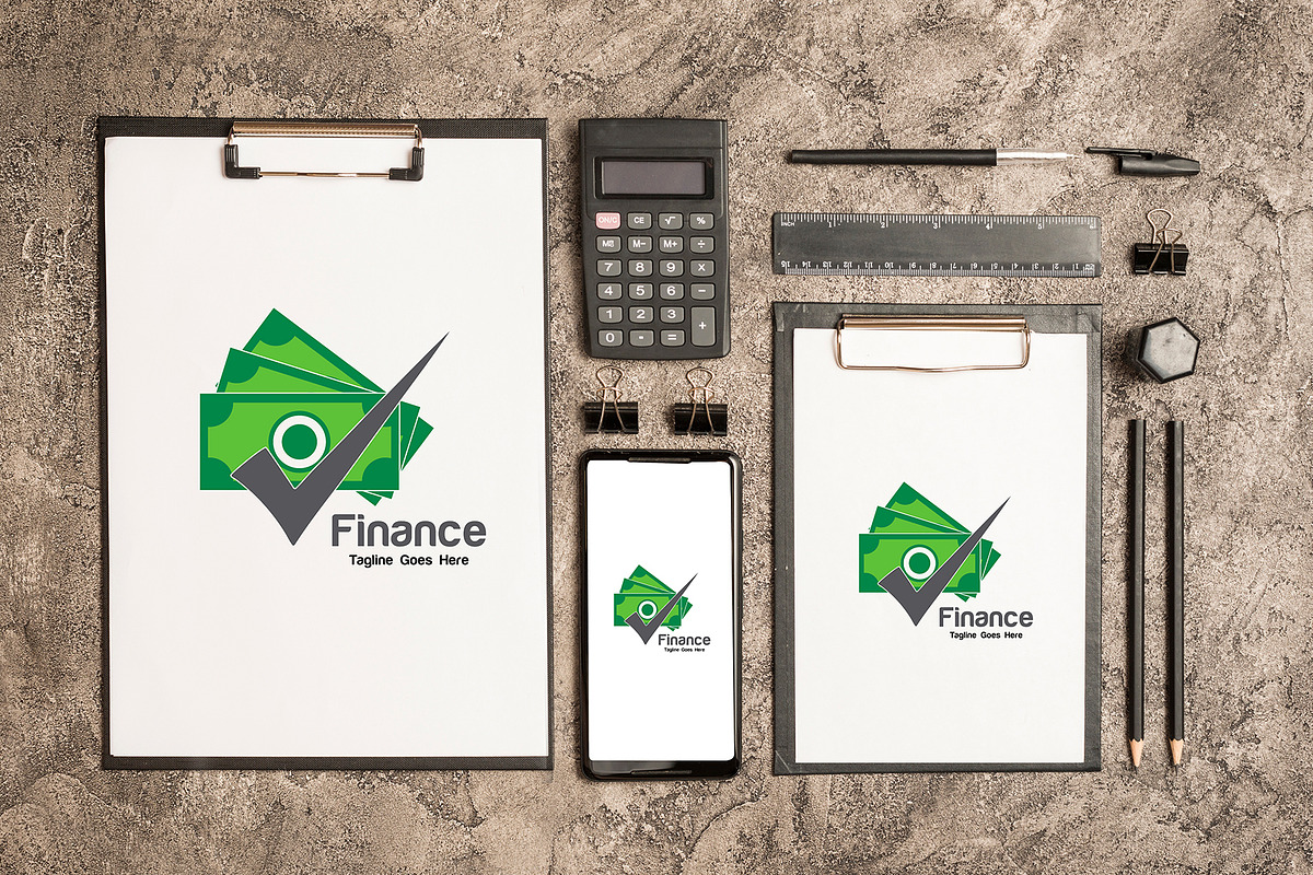 Finance & Accounting Logo Design, a Branding & Logo Template by YUDesignStore (Photo 7 of 7)