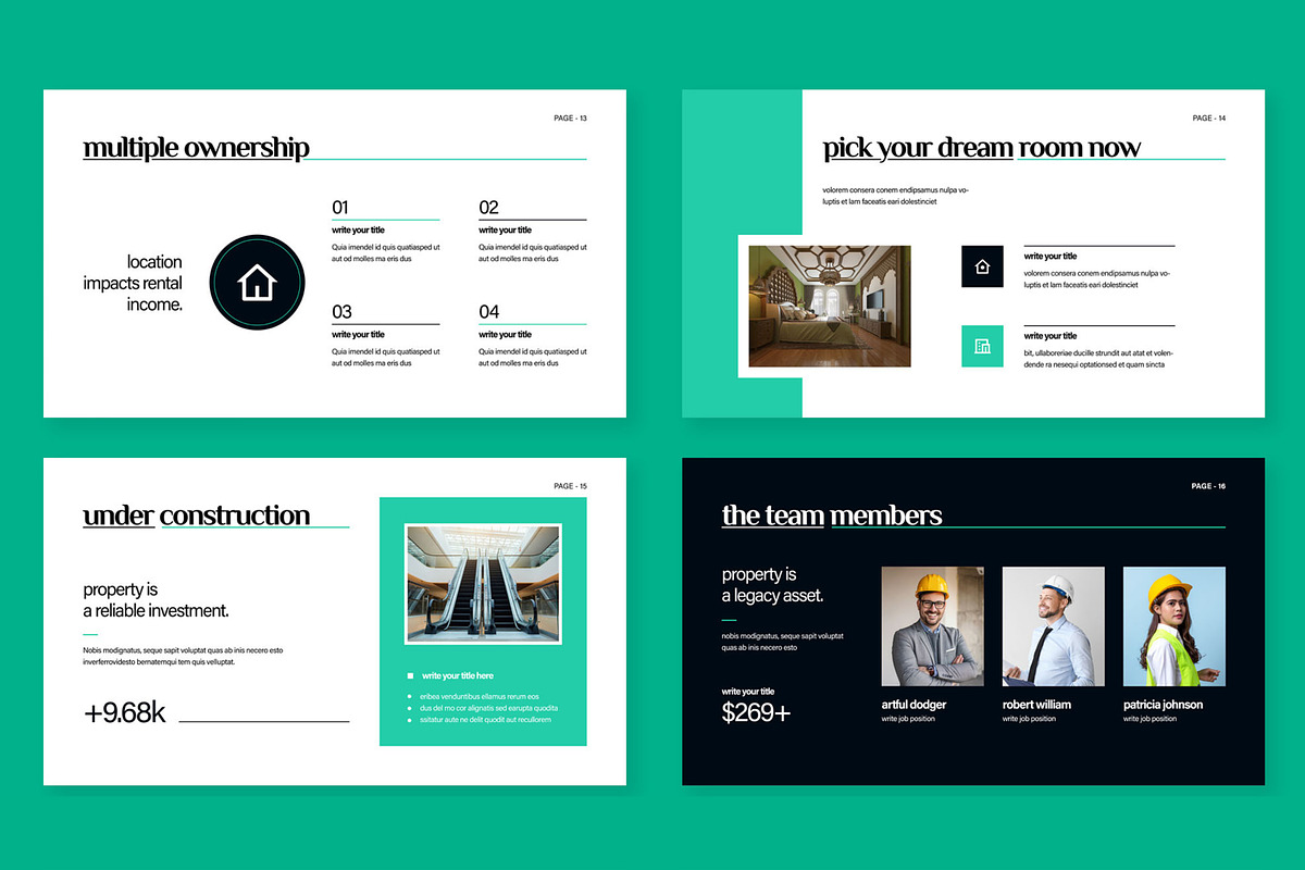 Real Estate Presentation Design, a Presentation Template by ContestDesign (Photo 5 of 6)