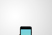 iPhone 7 Studio Mockups, an iPhone Mockup by Mockura (Thumbnail 3 of 8)