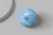Tennis Ball Mockups, a Product Mockup by megostudi0 (Thumbnail 3 of 6)