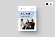 Church Booklet | MS Word & Indesign, a Brochure Template by Leaflove (Thumbnail 1 of 10)