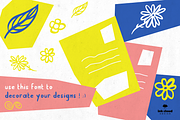 Dingbats Handwritten Symbol Typeface, a Symbol Font by InkCloudDesign (Thumbnail 3 of 4)