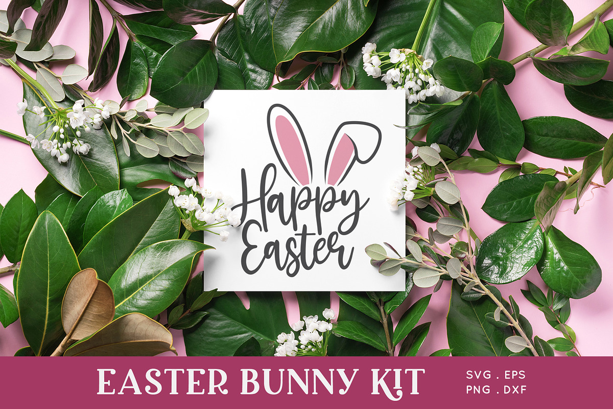 Easter Bunny Face Creator Kit, an Illustration by Peachycottoncandy (Photo 3 of 5)