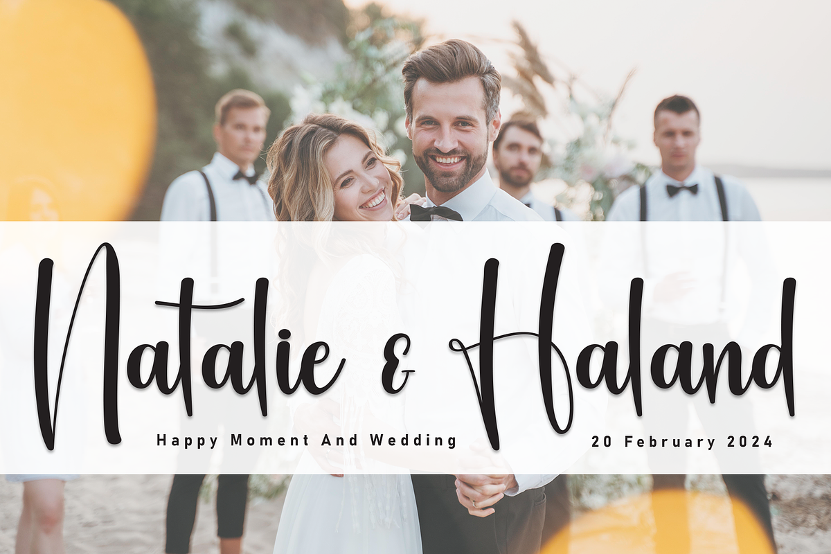 Watercolor | Script Font, a Handwritten Font by Scratchones (Photo 2 of 8)