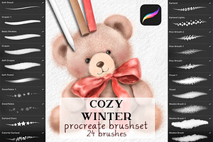 Cozy Winter Procreate Brushset