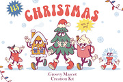 Christmas Mascot Creator, an Illustration by Anastasiya Klempach (Thumbnail 1 of 11)