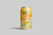 Soda Can Mockup, a Cups & Container Mockup by Indah (Thumbnail 2 of 7)