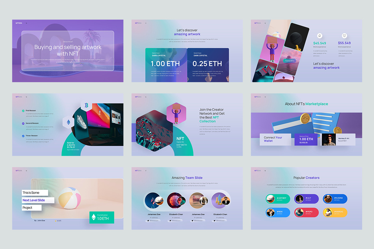 Nftera Keynote Templates, a Presentation Template by Stock Shape (Photo 4 of 4)