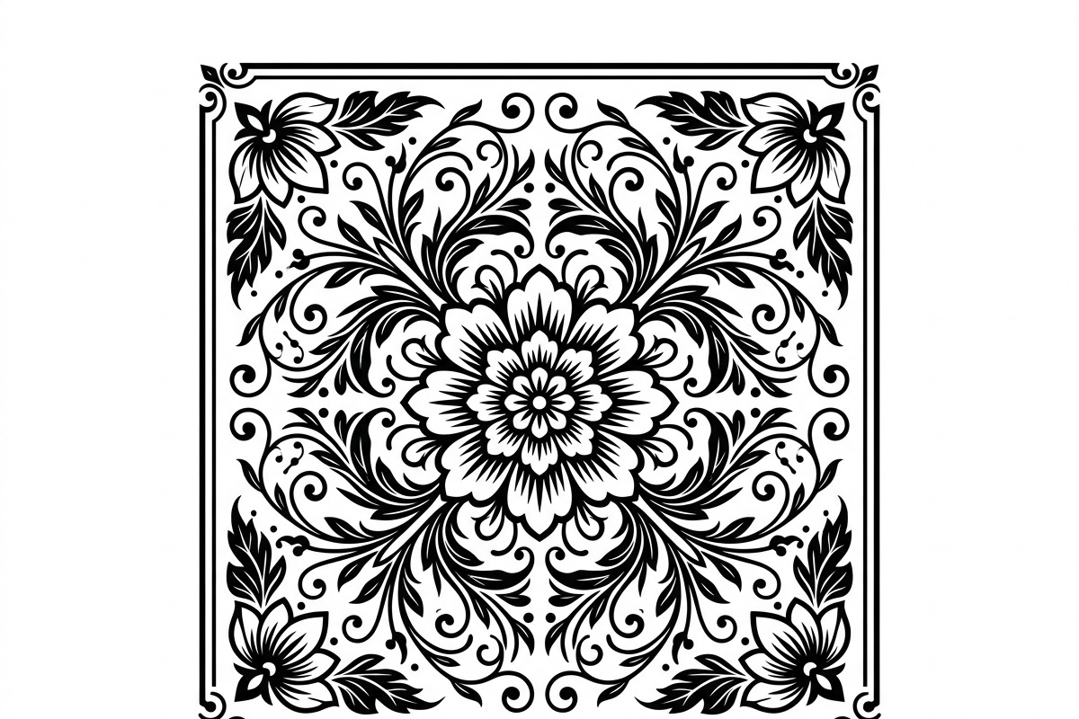 50 Elegant Floral Ornament Bundle, a Decorative Illustration by Amazin_art (Photo 11 of 29)