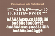 Flogie a Retro Display Font, a Sans Serif Font by Blankids Studio (Thumbnail 11 of 12)