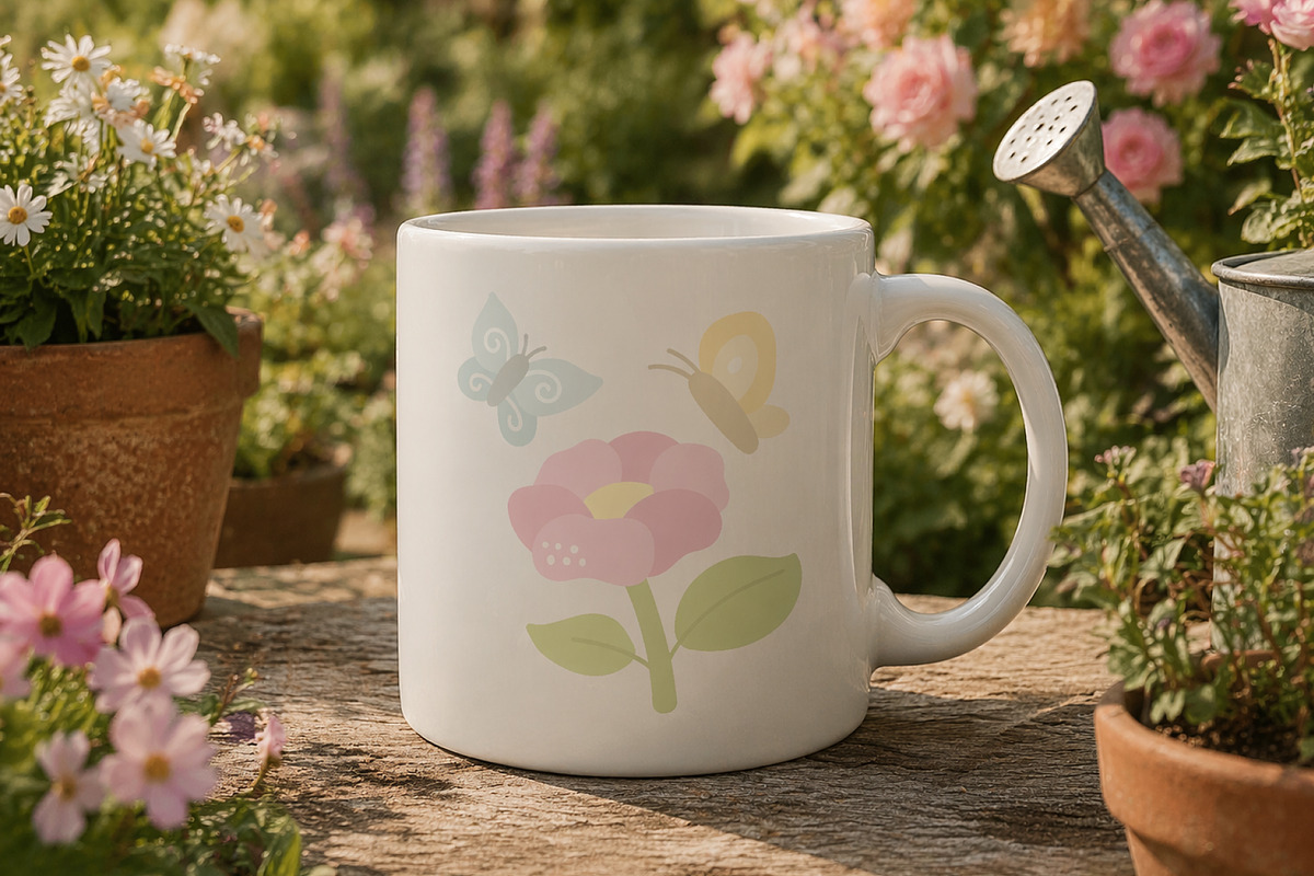 Pastel Garden Clipart, a Work Illustration by Palau (Photo 2 of 10)