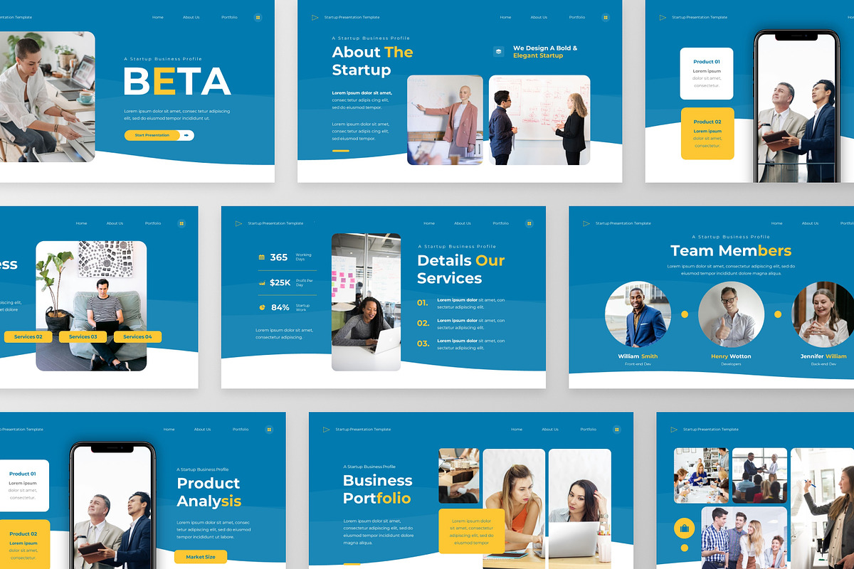 Beta - Startup Keynote Template, a Presentation Template by GraphauseProject (Photo 3 of 6)