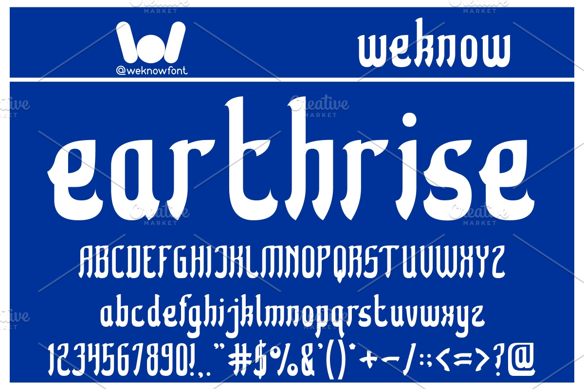Kingdom of Heart font, a Font by weknow (Photo 4 of 5)