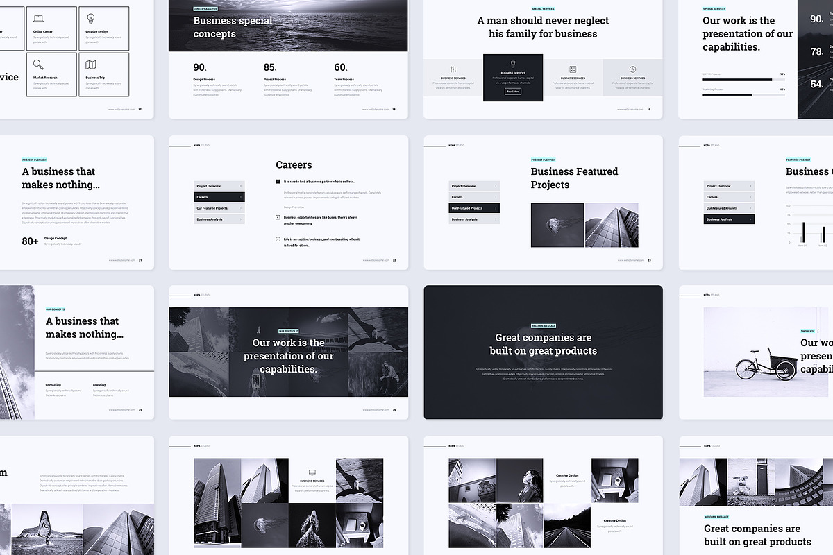 Kopa - Business Template, a Presentation Template by UDEA Store (Photo 11 of 14)