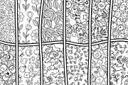 61 Procreate Coloring Book Patterns, a Brush Add-On by Heather Green Designs (Thumbnail 3 of 10)