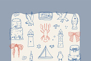 Fishermancore aesthetic illustration, a Seasonal Illustration by Cute vector (Thumbnail 3 of 17)