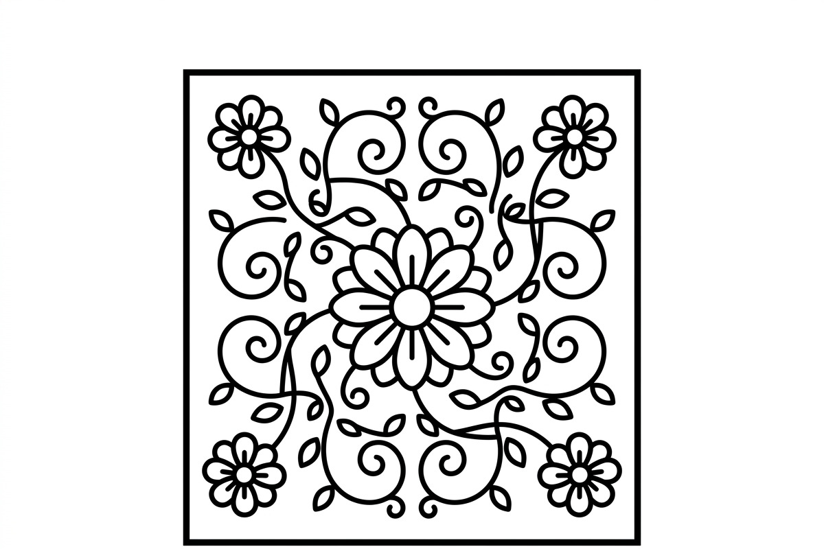 50 Elegant Floral Ornament Bundle, a Decorative Illustration by Amazin_art (Photo 18 of 38)