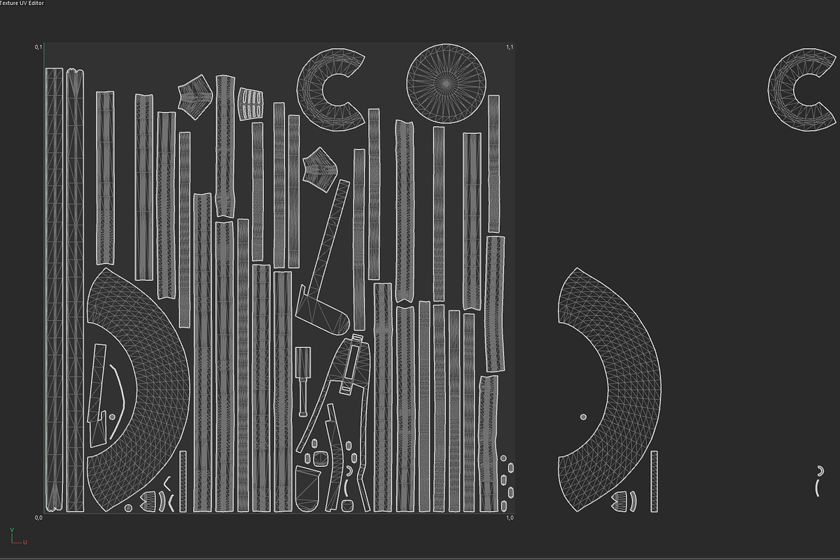 Retro cassette recorder, an Object 3D Model by Snji | 3D Models (Photo 10 of 13)