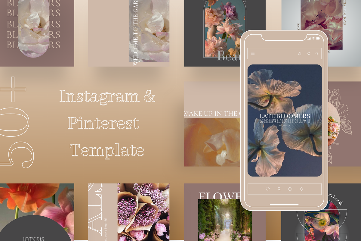 Petal Template, a Social Media Template by The Magic Glow Co. (Photo 1 of 5)