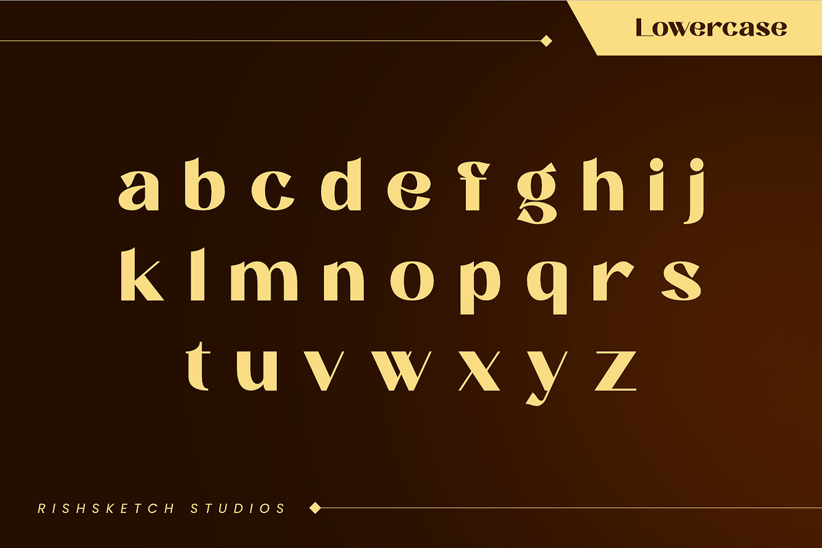 Benseal - Sans Serif Typeface Font, a Sans Serif Font by Rishsketch (Photo 11 of 16)