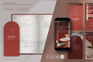 Restaurant Branding Templates Vol. 2