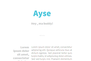 Ayse - Clean Tumblr Theme, a Websites & App Template by mselmany (Thumbnail 2 of 5)