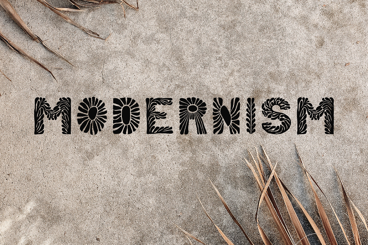 Matisse, Display Font in 2 colors, a Handwritten Font by DearLetters (Photo 12 of 15)