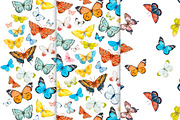 20 Watercolor Butterflies, an Object Illustration by Lembrik's Artworks (Thumbnail 2 of 3)