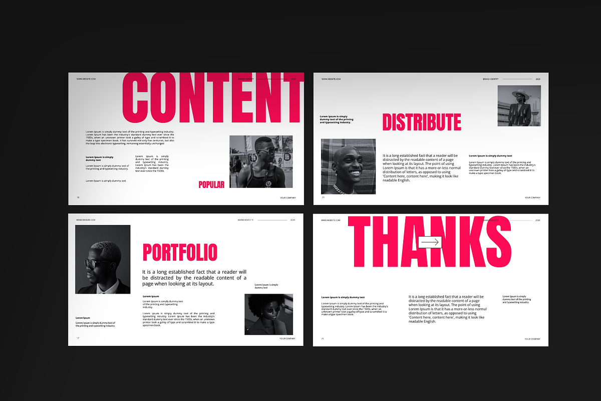 ROE Brand Identity Figma, a Presentation Template by Spesifikstd (Photo 6 of 13)